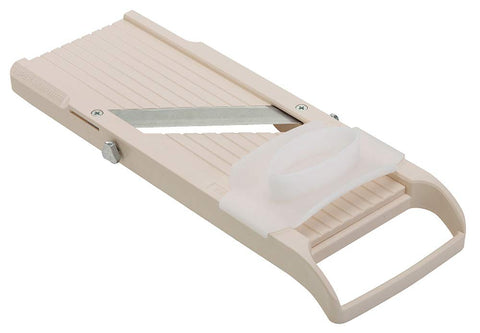 Benriner Super Standard Madoline Slicer Almond body with compact design for precise prep