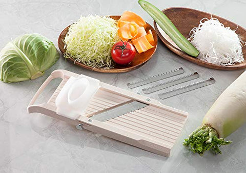 Benriner Super Standard Madoline Slicer Almond easy-clean design simplifies maintenance