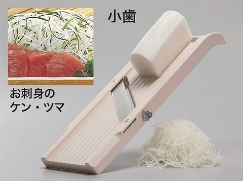 Benriner Super Standard Madoline Slicer Almond julienne blade for uniform matchstick cuts