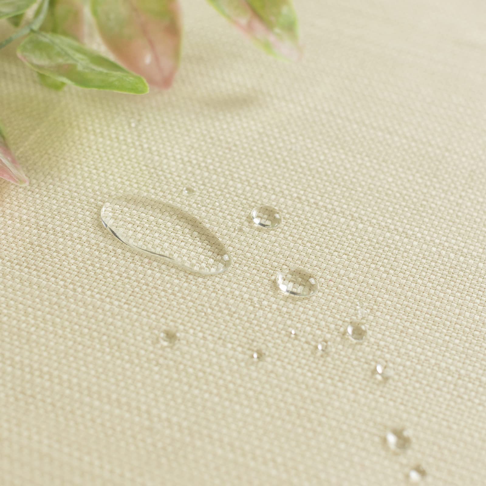 Benson Mills clear tablecloth 60x84 provides spill protection and easy cleanup