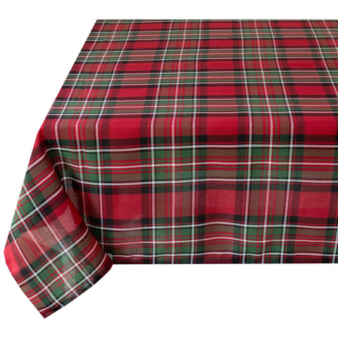 Benson Mills 60x84 banquet-ready tablecloth on display for larger tables.