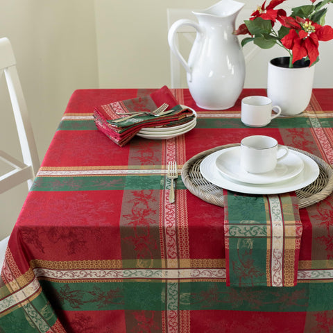 Benson Mills coordinating napkins enhance complete table styling