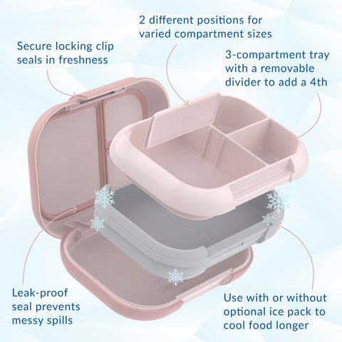 Bentgo Chill Max 3-4 compartments for customizable meals