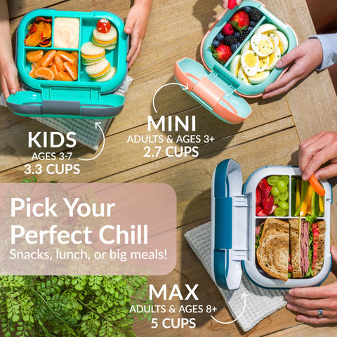 Bentgo Chill Max large 5-cup capacity for bigger lunches