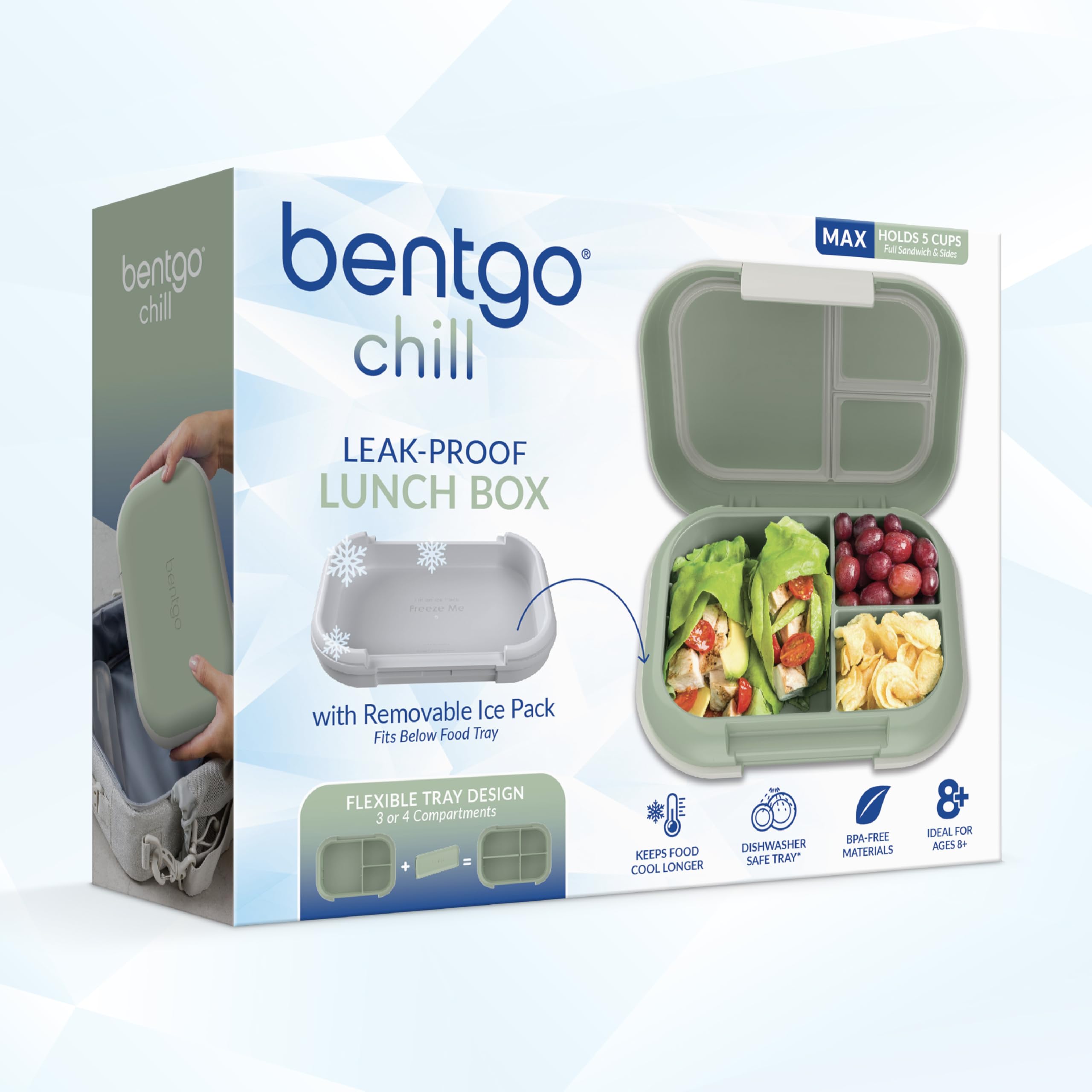 Bentgo Chill Max suitable for adults and children 8 plus
