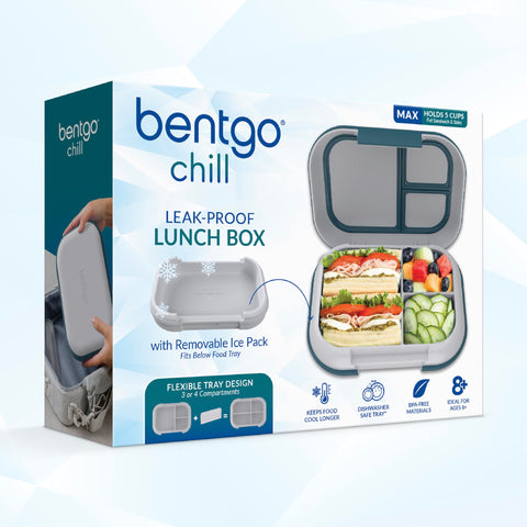 Bentgo Chill Max included ice pack ready for immediate use.