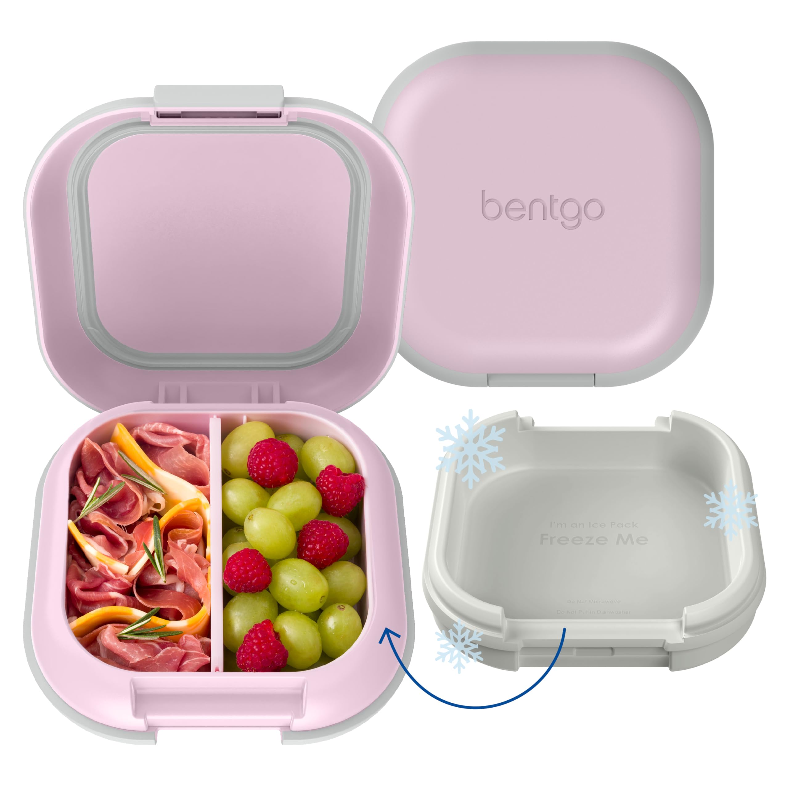 Bentgo Chill Mini built-in ice pack keeps snacks chilled on the go