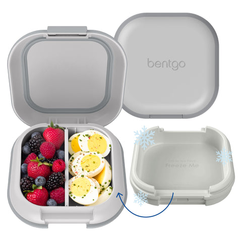 Bentgo Chill Mini built-in ice pack keeps snacks cold for school lunches