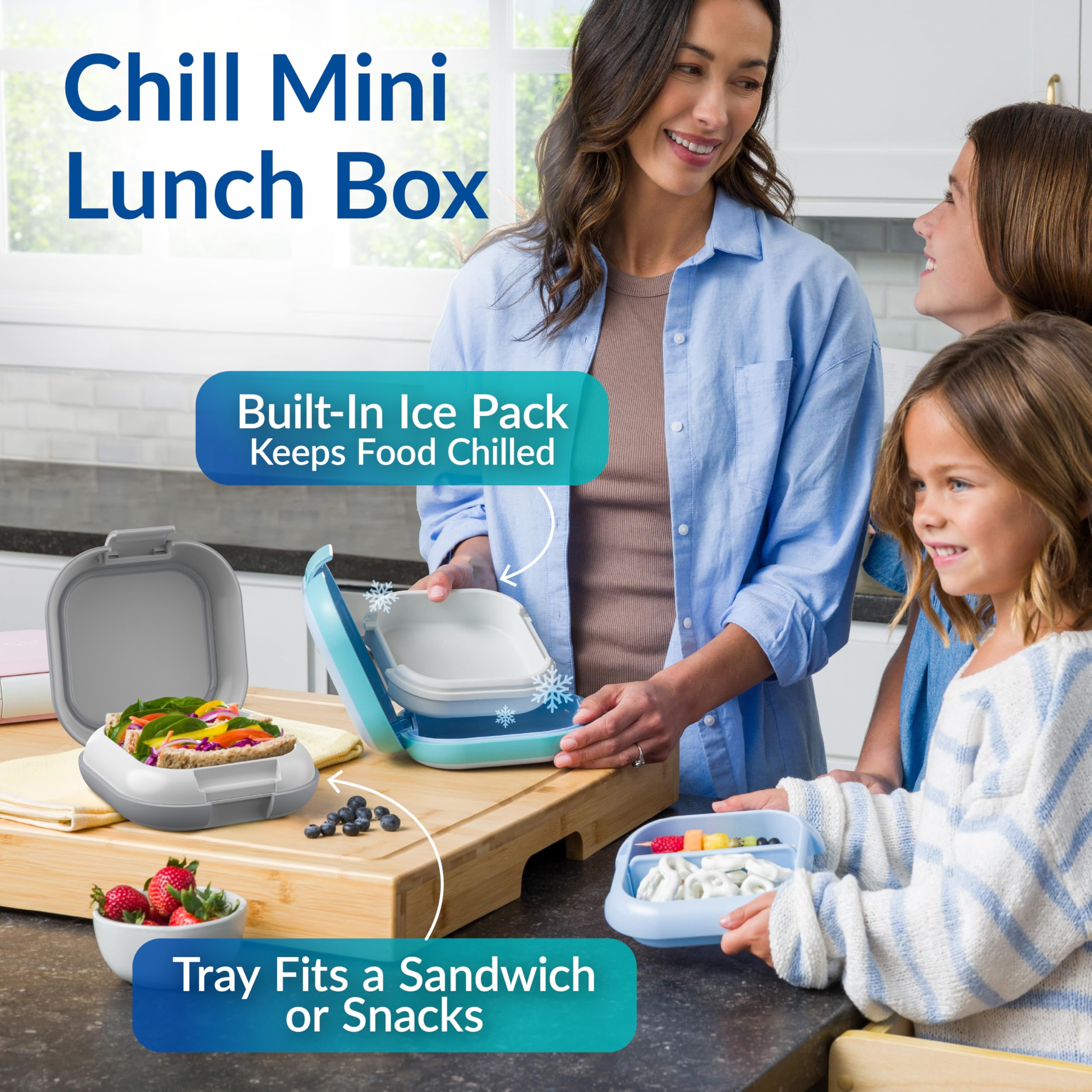 Bentgo Chill Mini leak-proof latch ensures secure portability