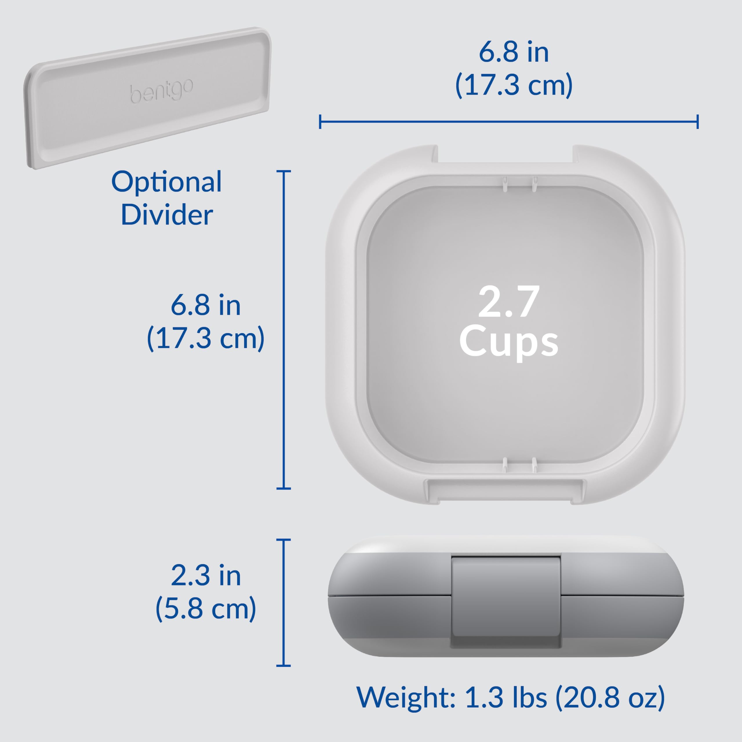 Bentgo Chill Mini microwave-safe inner tray for reheating