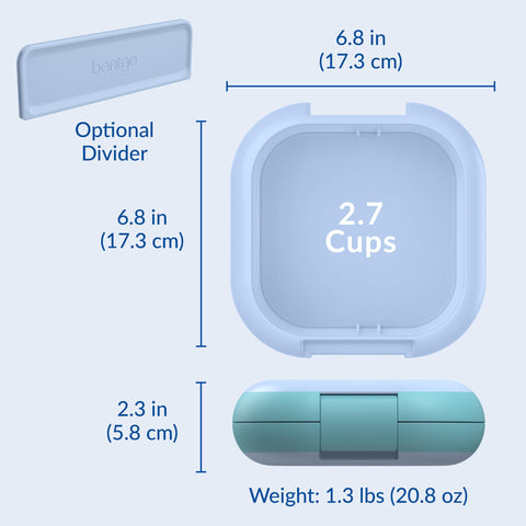 Bentgo Chill Mini microwave-safe inner tray for quick reheats.