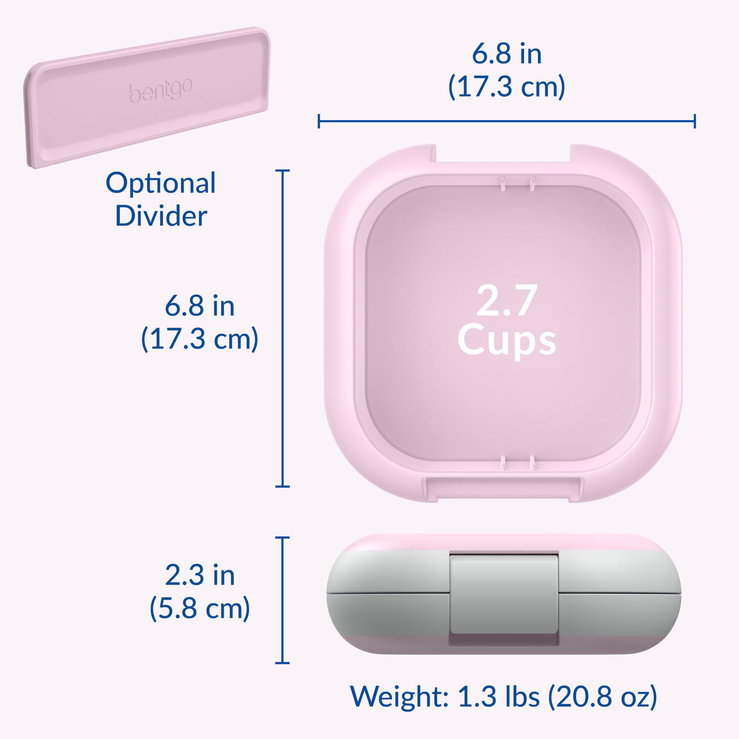 Bentgo Chill Mini PFAS- and BPA-free materials for safe reuse
