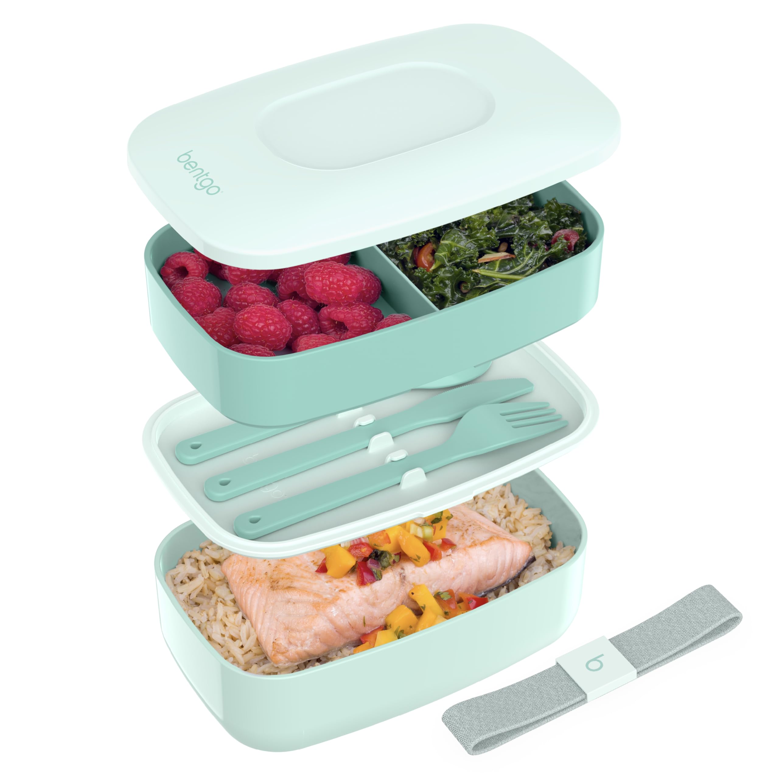 Bentgo Classic 3-compartment lunch box designed for easy meal prep on the go.