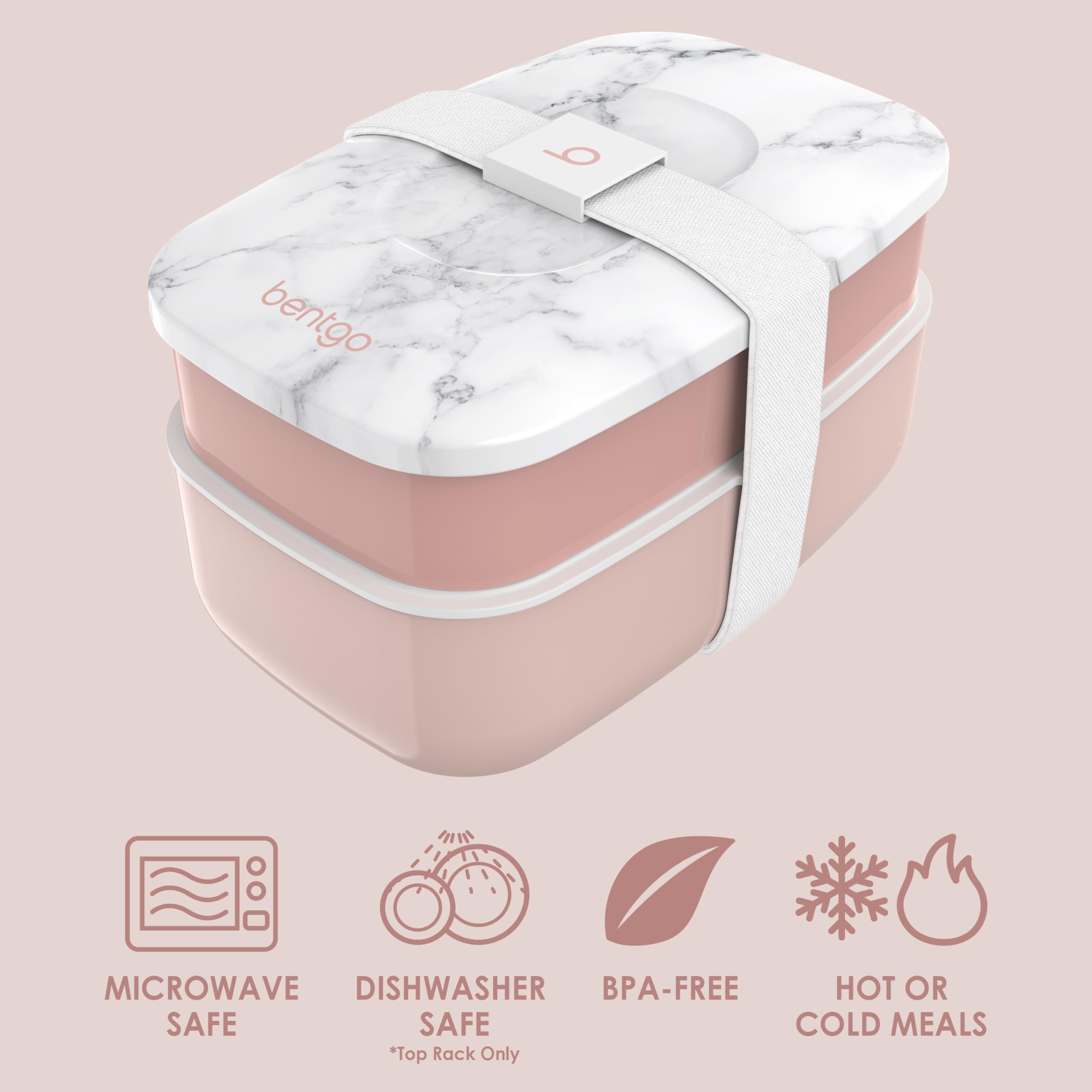 Bentgo Classic 3-compartment lunch box for organized portions on the go