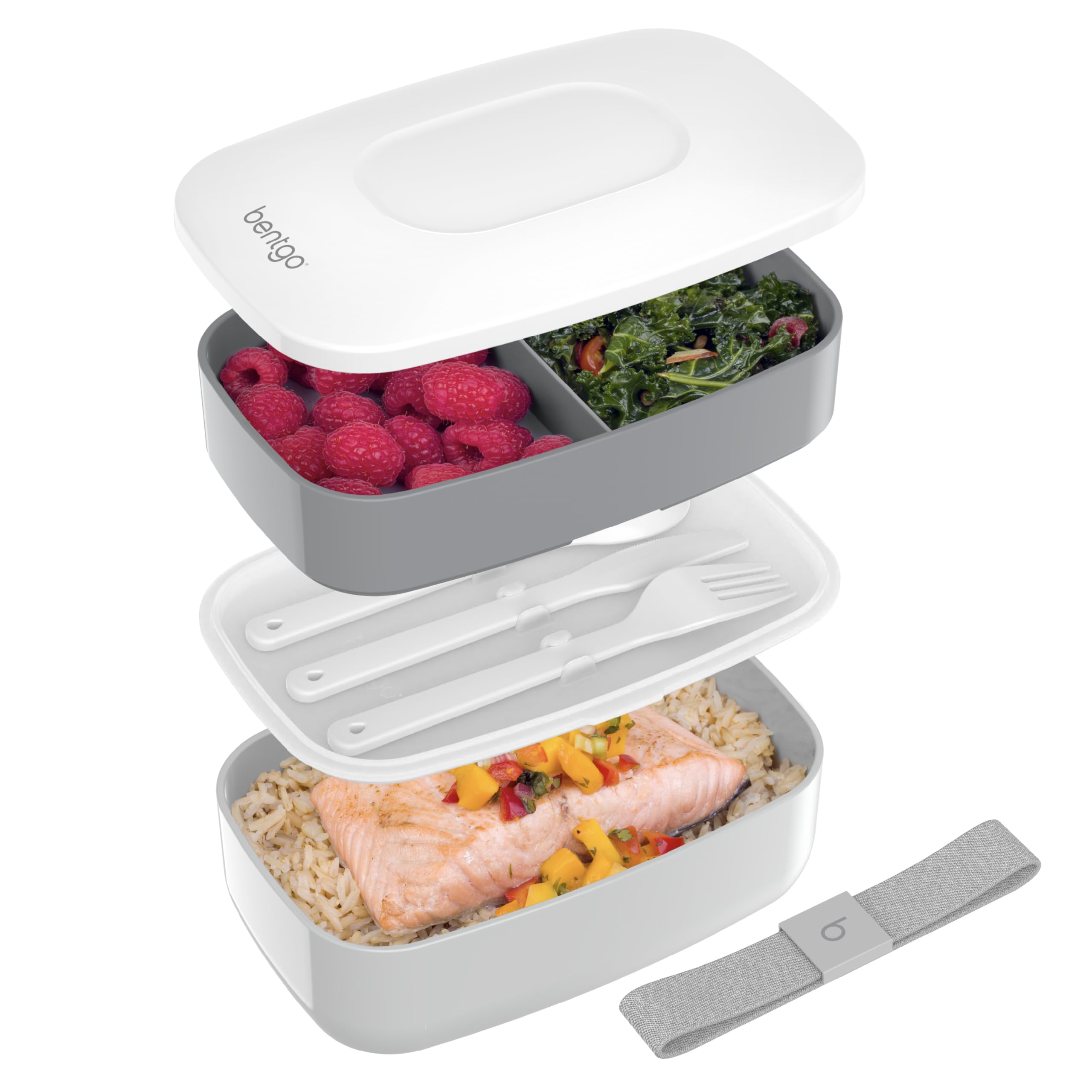 Bentgo Classic open-lid bento box for quick, mess-free meals on the go