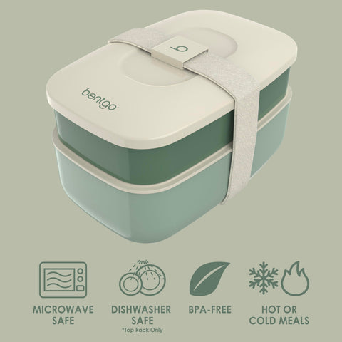 Bentgo Classic built-in utensil set ready to grab and go