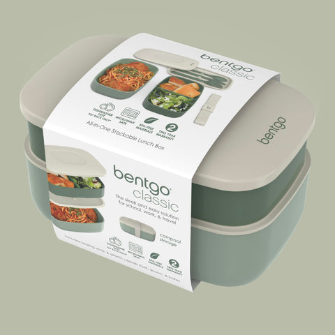Bentgo Classic dishwasher-safe main containers for easy cleaning
