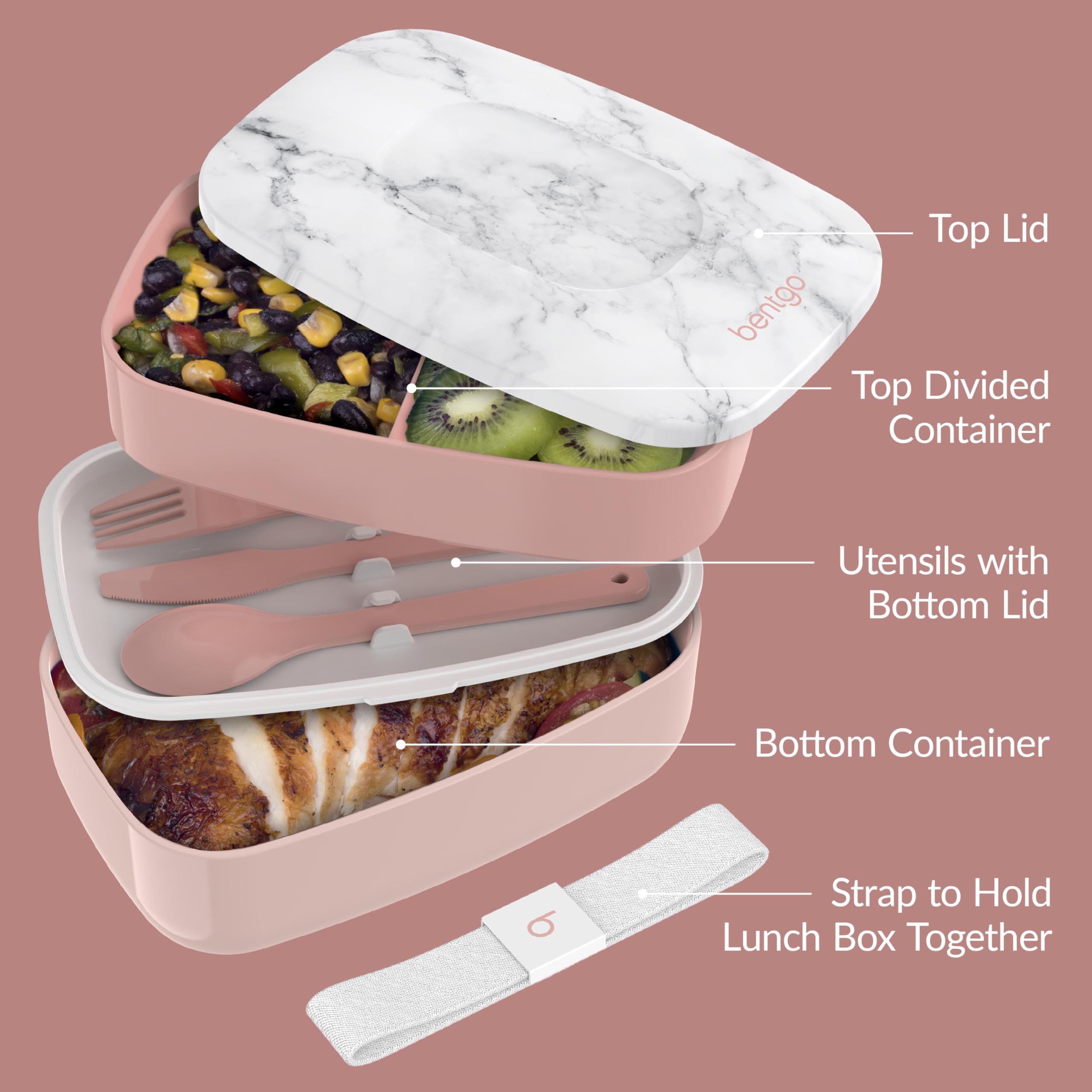 Bentgo Classic microwave-safe containers for quick reheats