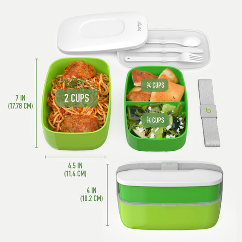 Bentgo Classic microwave-safe containers for quick reheats.
