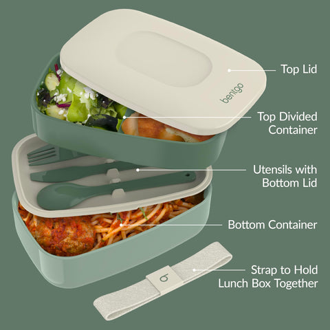 Bentgo Classic nested design saves space at home or work
