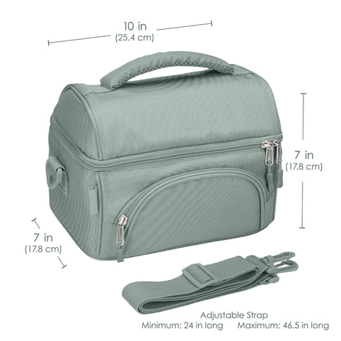 Bentgo Deluxe lunch bag in use, portable and organized for daily routines