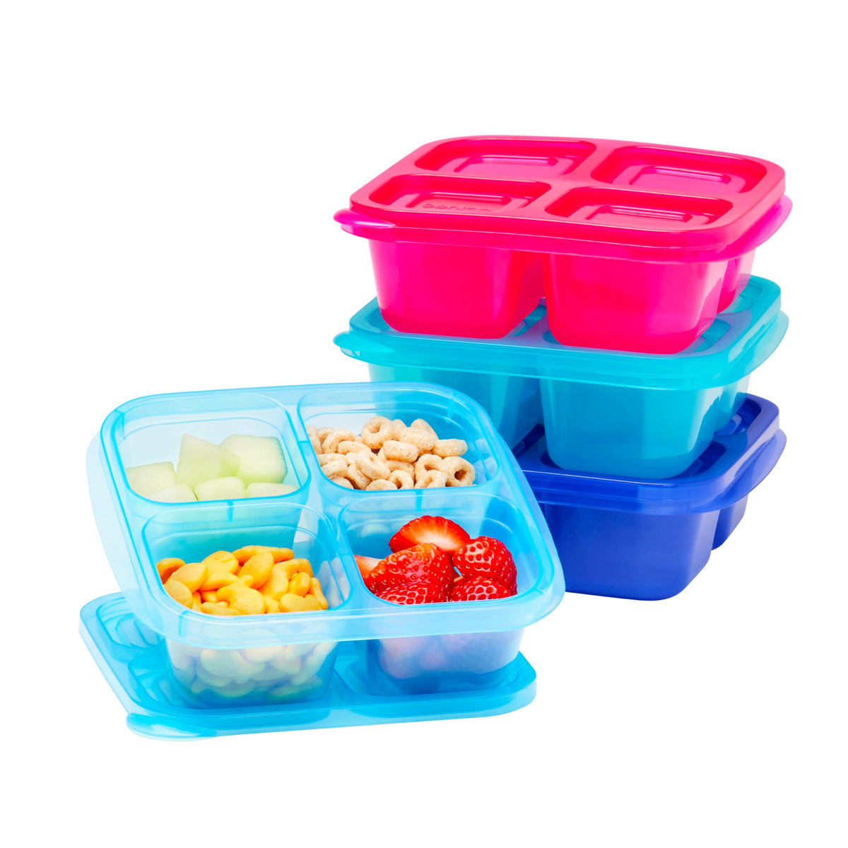 Bentgo Easyboxes four-compartment trays for balanced meals on the go