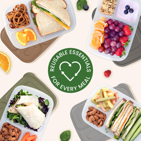 Bentgo Easyboxes BPA-free plastic supports durable reusable use.