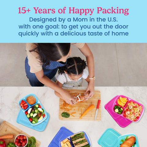Bentgo Easyboxes dishwasher microwave safe design for convenient cleaning