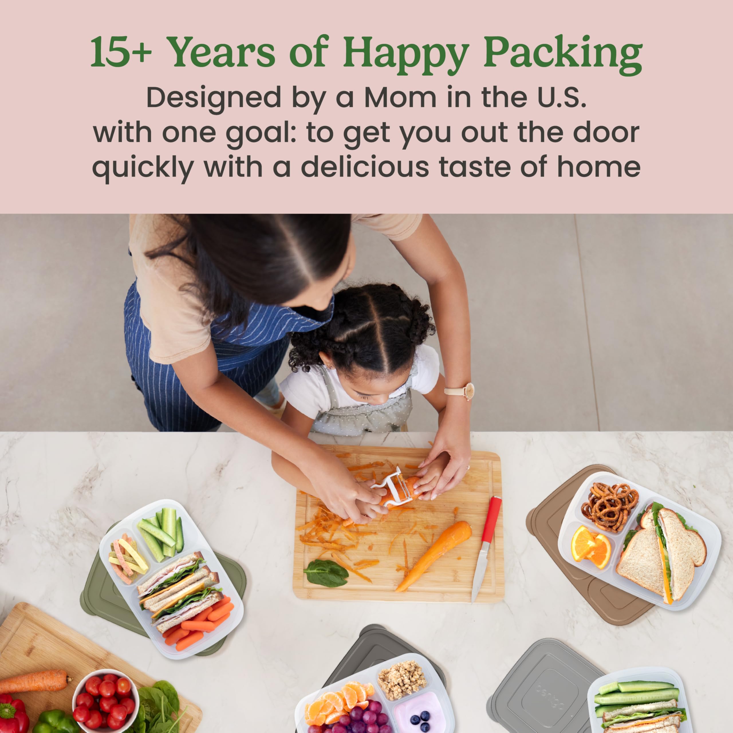 Bentgo Easyboxes are dishwasher safe for easy cleanup after meals.