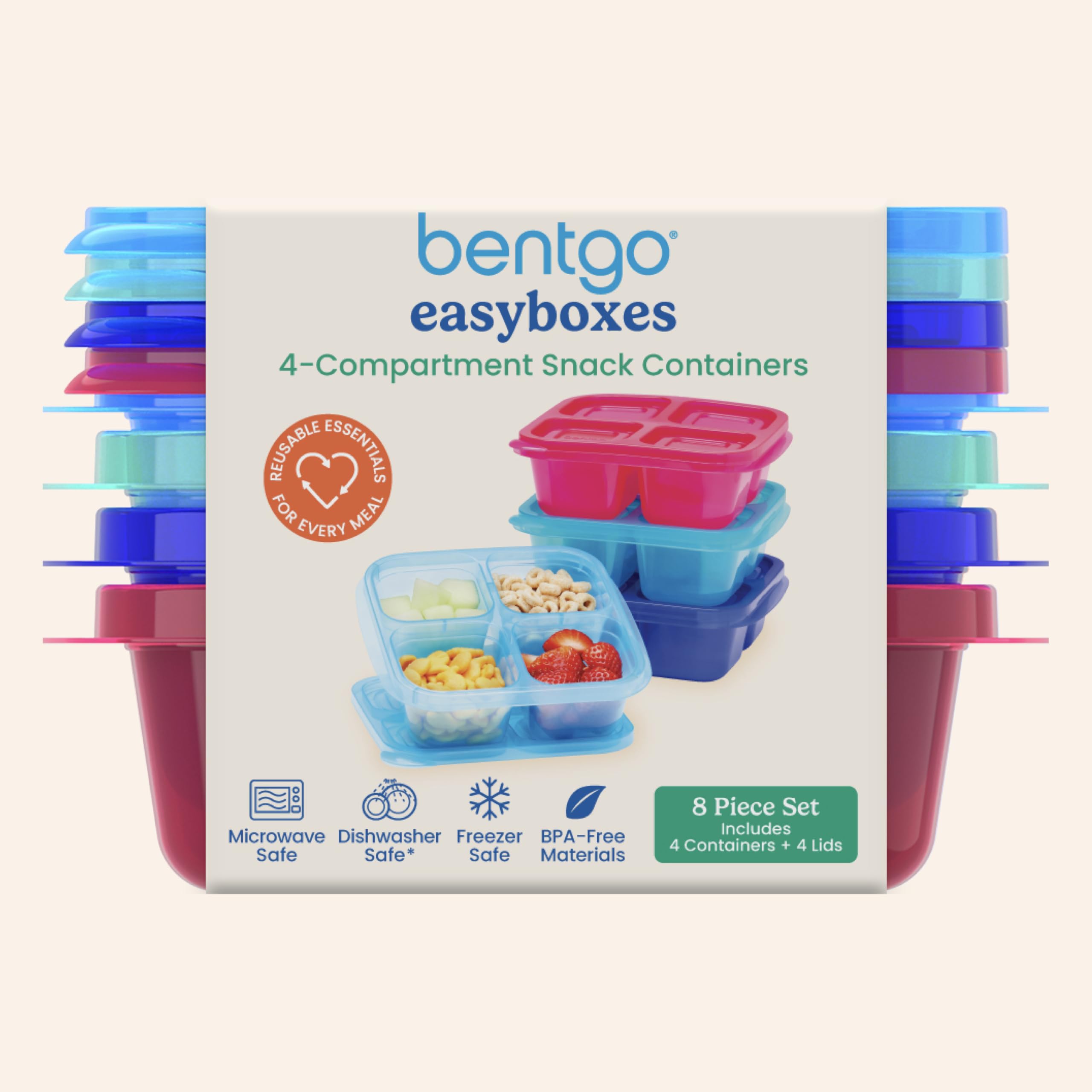 Kid-friendly Bentgo Easyboxes lids for easy snack times