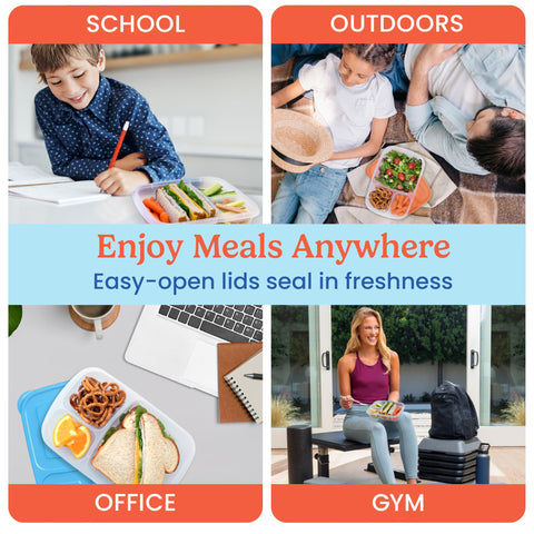 Bentgo Easyboxes kid-friendly tabbed lids for easy opening