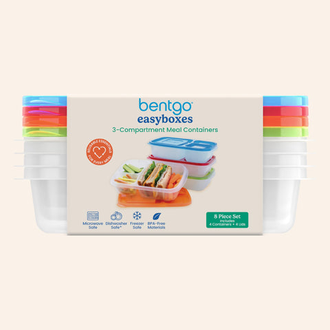 Bentgo Easyboxes three-compartment design helps plan portions