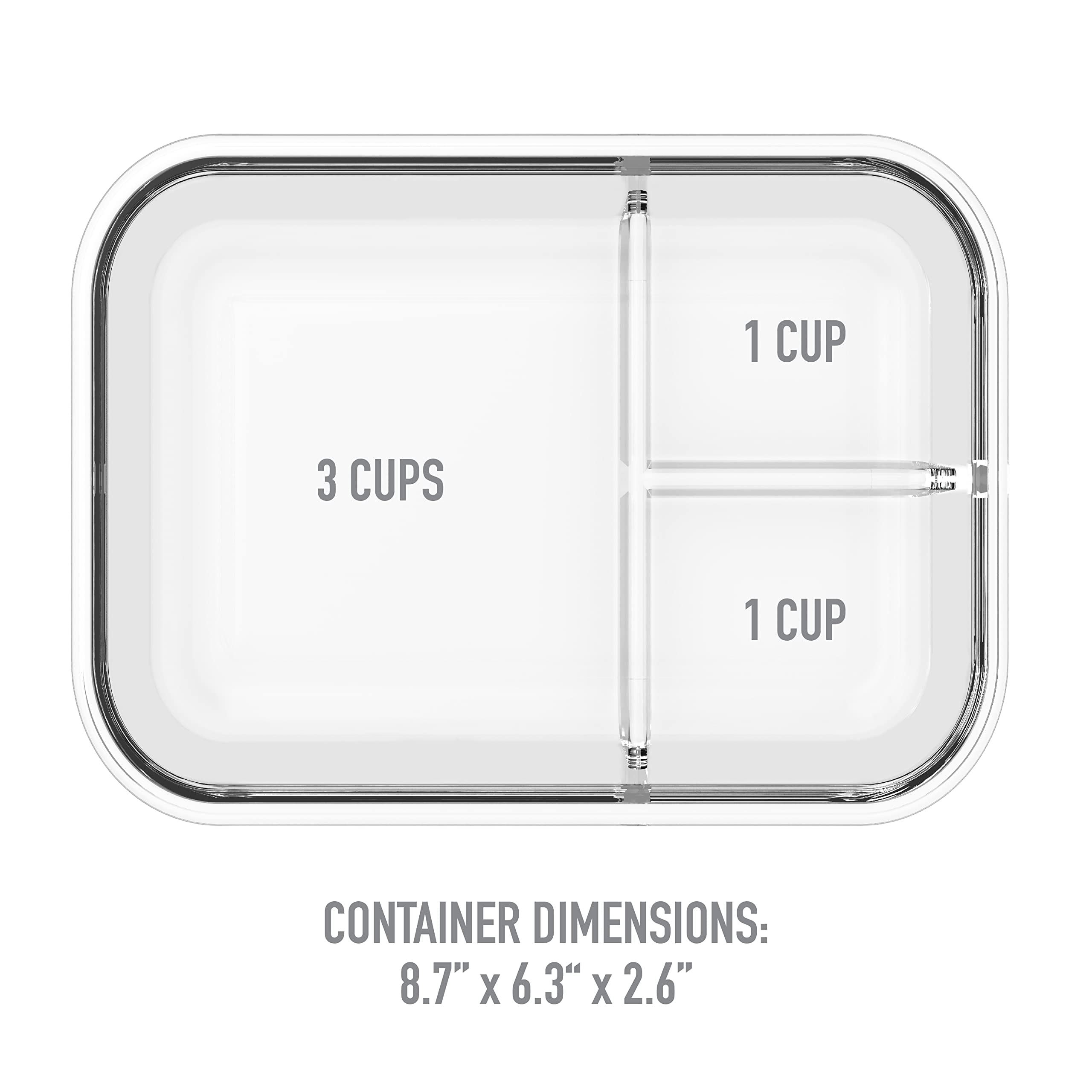 Bentgo Glass Lunch Box sealed with airtight lid for fresh meals on the go