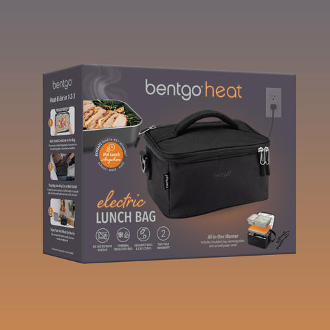 Bentgo Heat 12V/24V car cords for reheating in a vehicle.