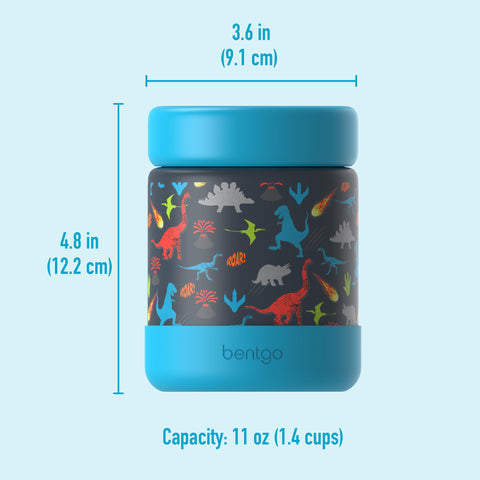 Bentgo Kids ages 3 plus compatible design supports growing independence