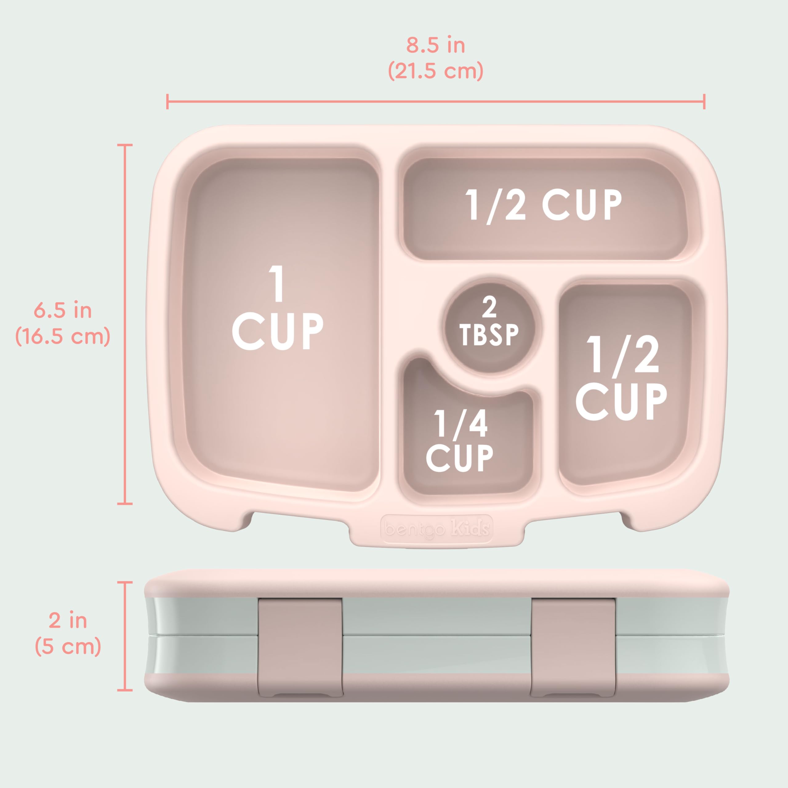 Bentgo Kids Prints fits easily in backpacks for school days