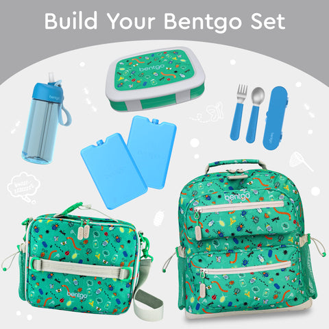 Bentgo Kids Prints BPA-free and PFAS-free materials for safe lunches.