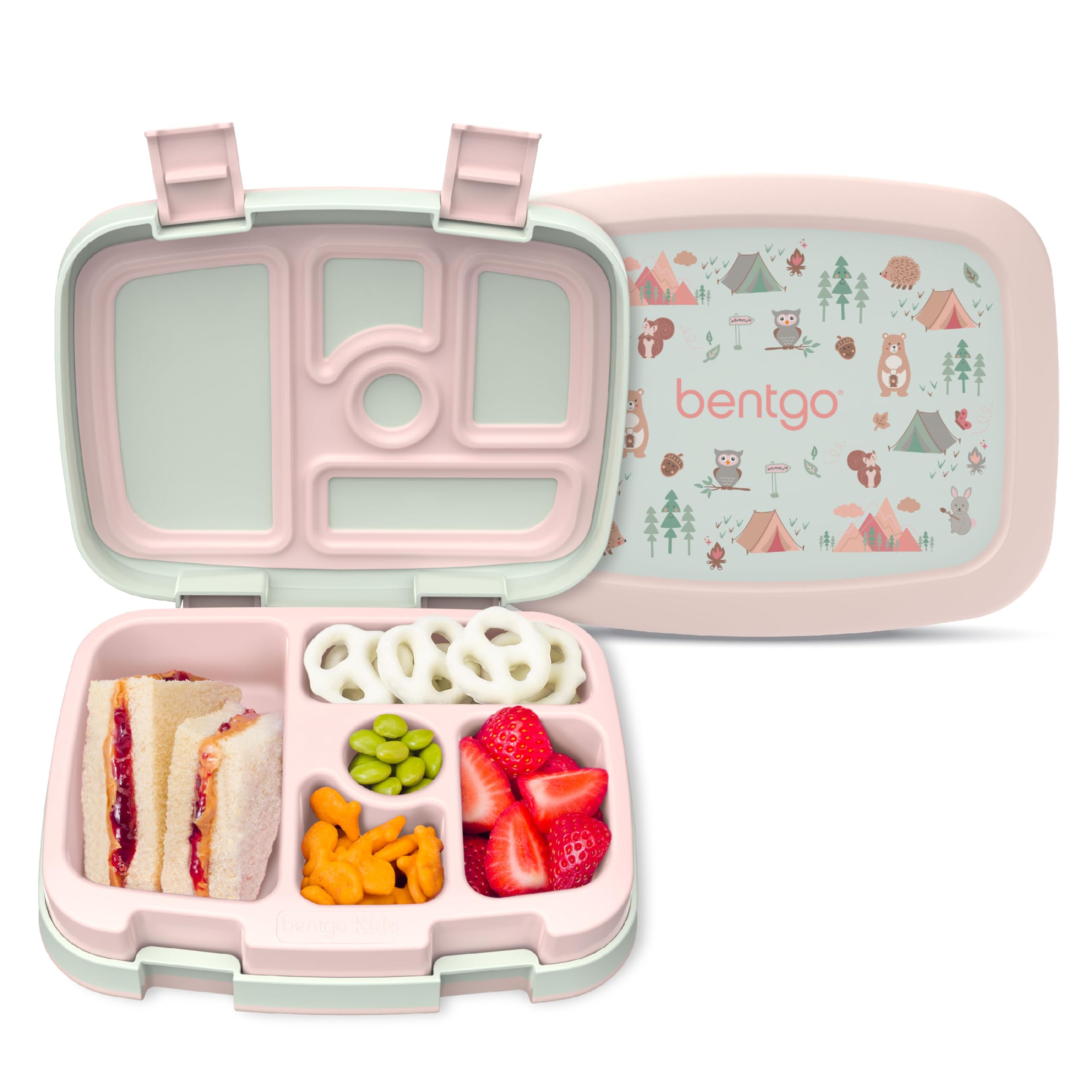 Bentgo Kids Prints leak-proof lunchbox keeps meals neat for school