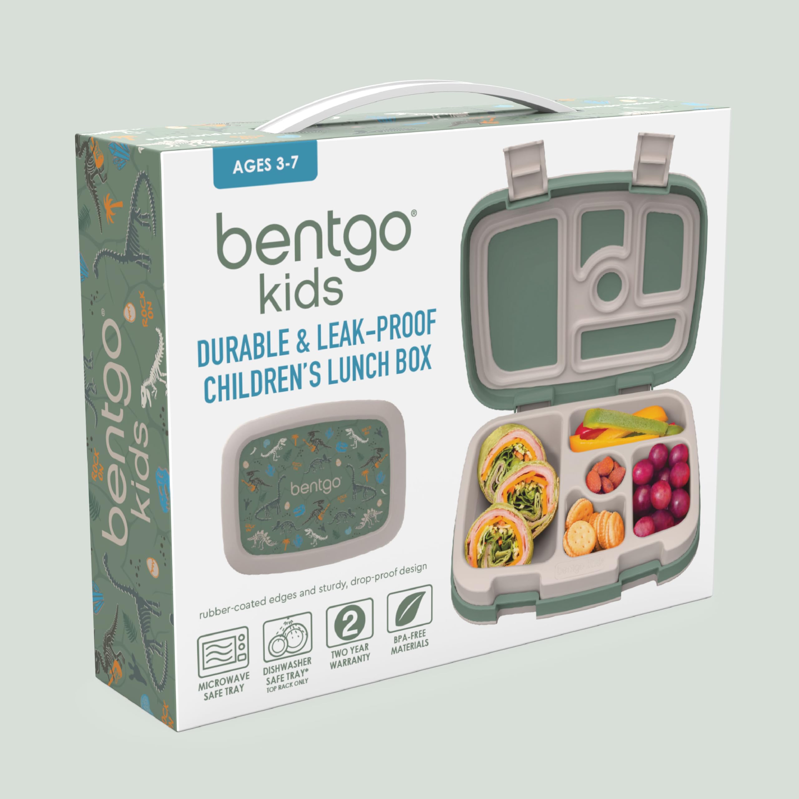 Bentgo Kids Prints 2.4-cup portions help with kid-sized meals planning