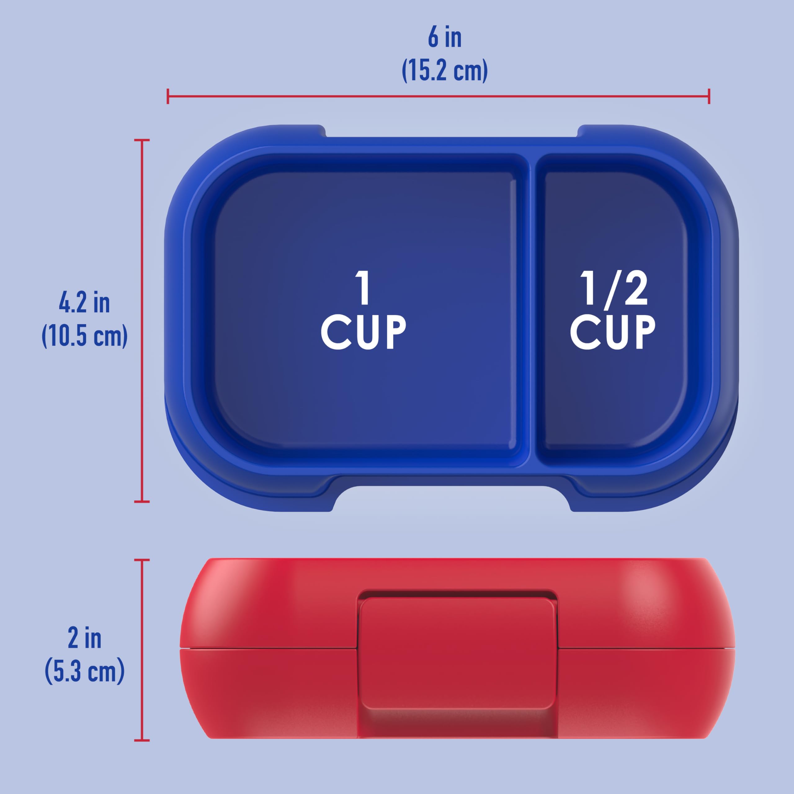Bentgo Kids Snack microwave-fridge-freezer safe for versatile storage.