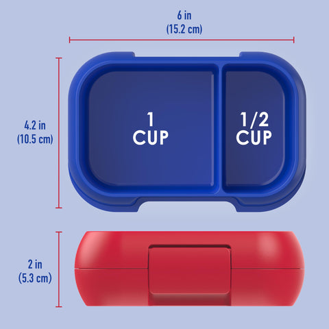 Bentgo Kids Snack microwave-fridge-freezer safe for versatile storage.