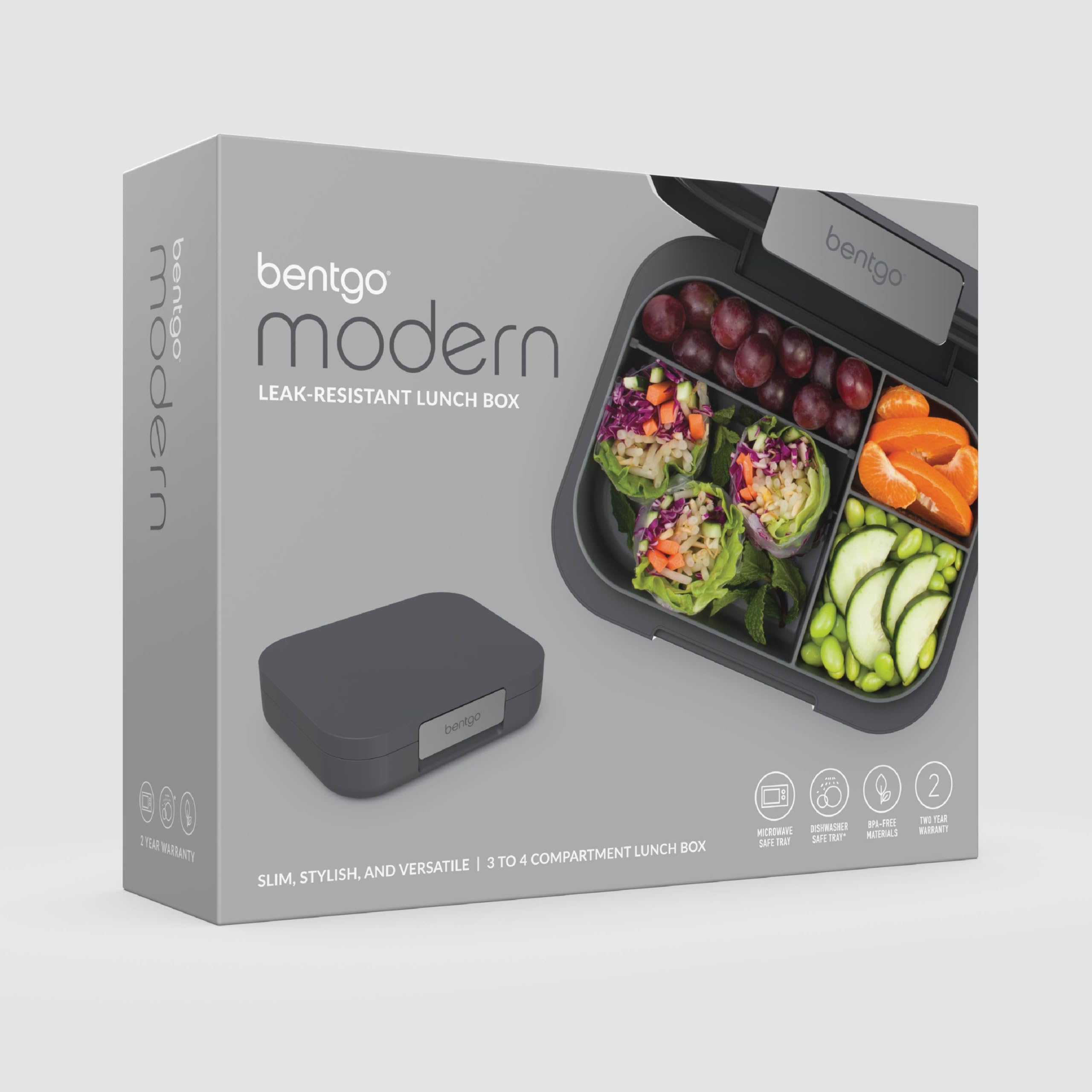 Bentgo Modern warranty card and care guide included with purchase.
