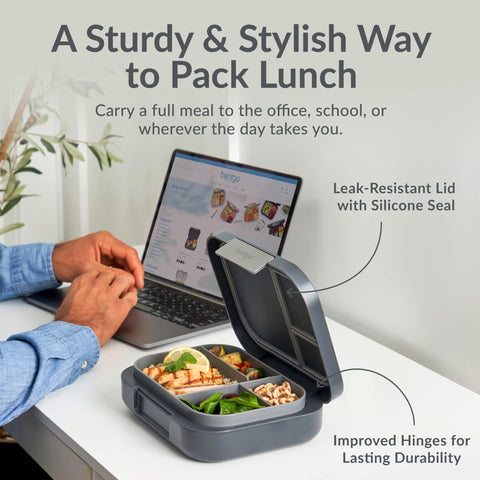 Bentgo Modern with four compartments for balanced meals and portion control.