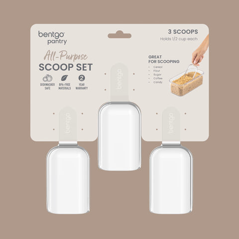 Bentgo Pantry durable scoops designed for long-term kitchen use.