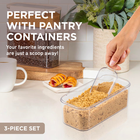 Bentgo Pantry one-half cup scoops for precise measuring.