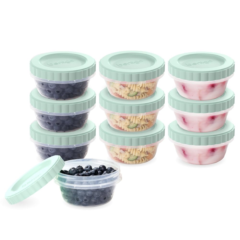 Bentgo Prep 20-piece container set with lids for organized meal prep and freshness.