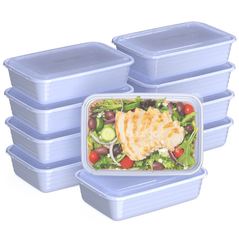 Bentgo Prep 20-piece container set with lids for organized, portable meals.