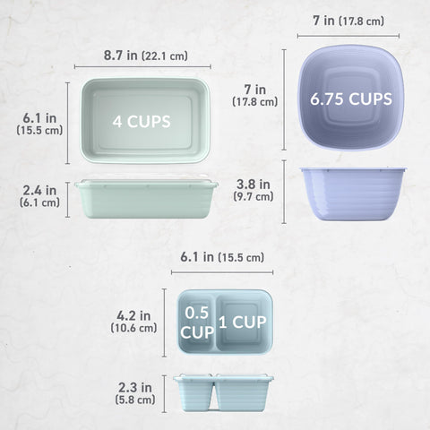 Bentgo Prep dishwasher-safe containers for easy cleanup after meals