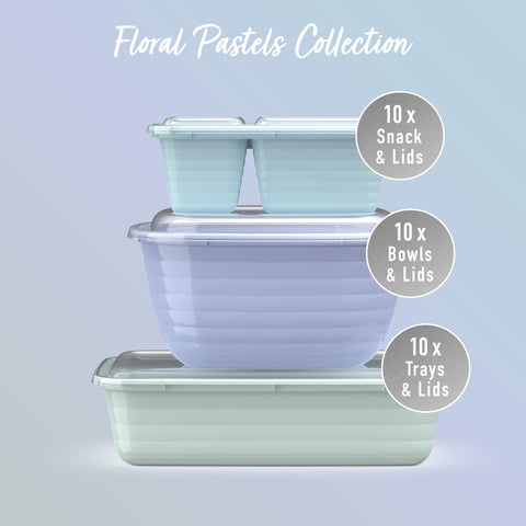 Bentgo Prep lids with secure-fit design to keep food fresh