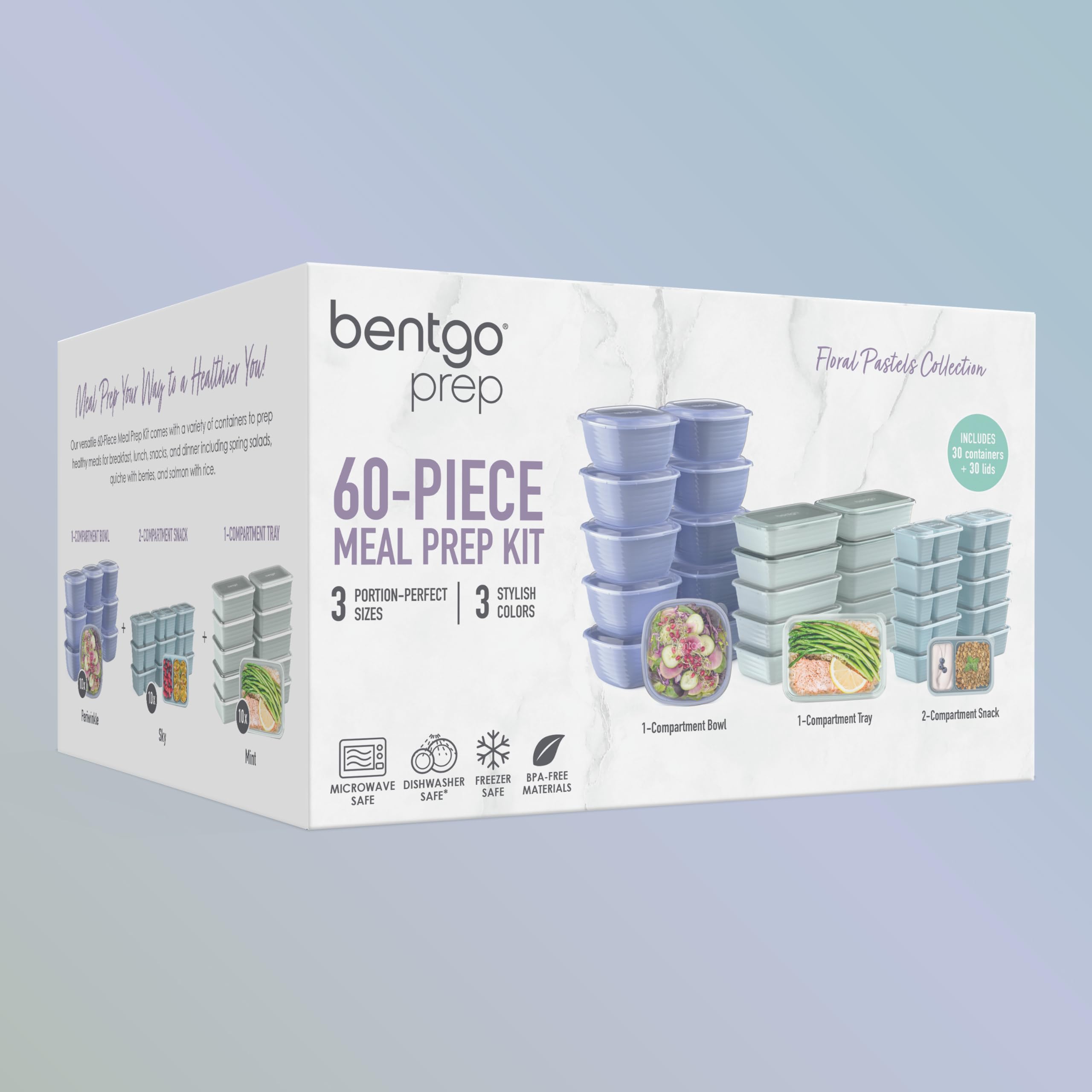 Bentgo Prep portable kit is lightweight and travel-ready for gym or office